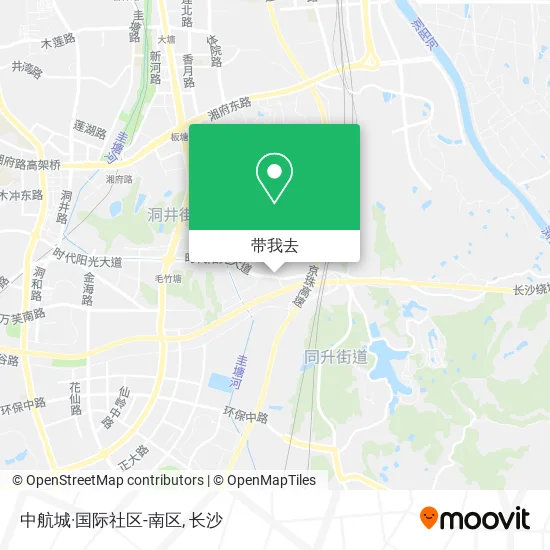中航城·国际社区-南区地图