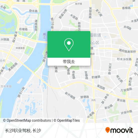 长沙职业驾校地图