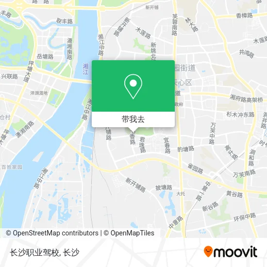 长沙职业驾校地图