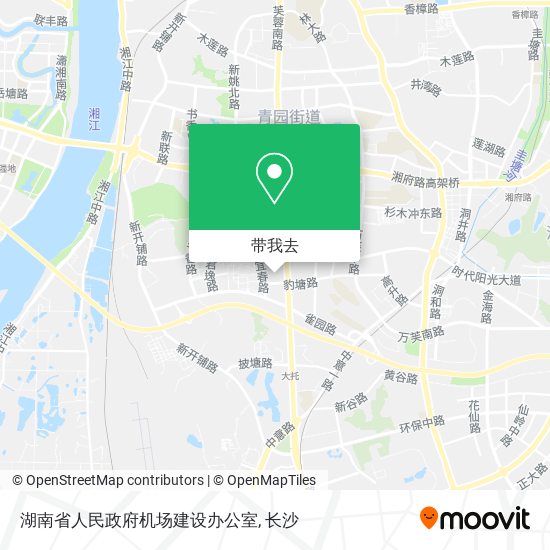 湖南省人民政府机场建设办公室地图