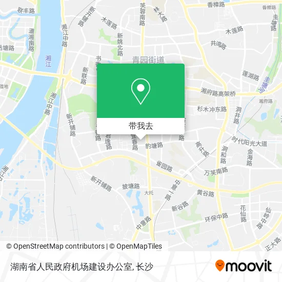 湖南省人民政府机场建设办公室地图