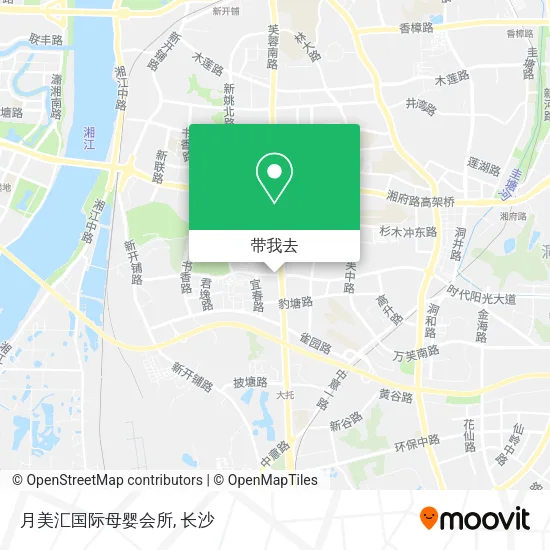 月美汇国际母婴会所地图
