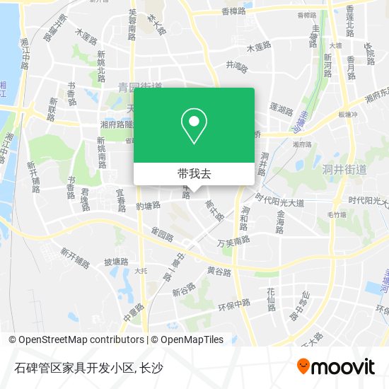 石碑管区家具开发小区地图