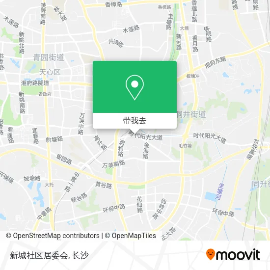 新城社区居委会地图