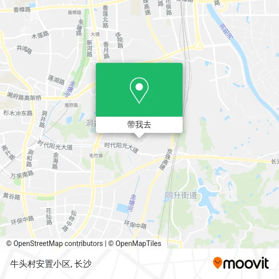 牛头村安置小区地图