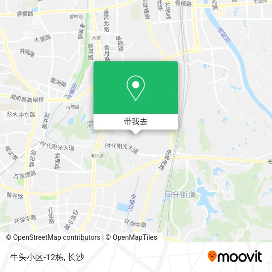 牛头小区-12栋地图