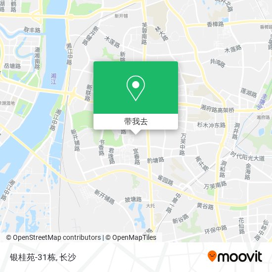 银桂苑-31栋地图