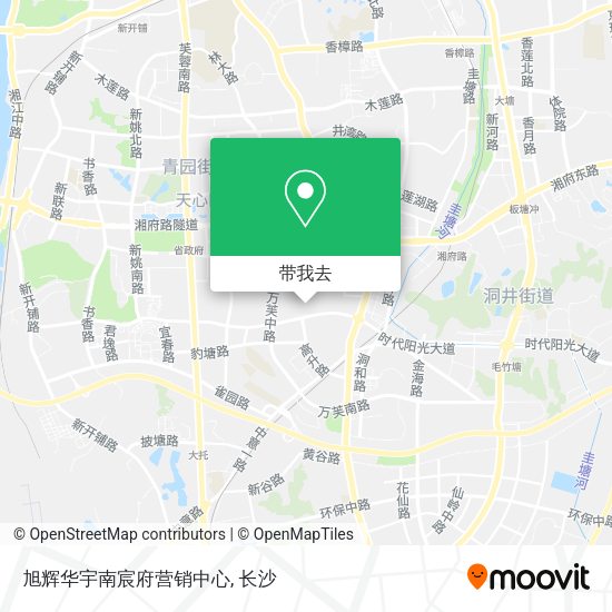 旭辉华宇南宸府营销中心地图