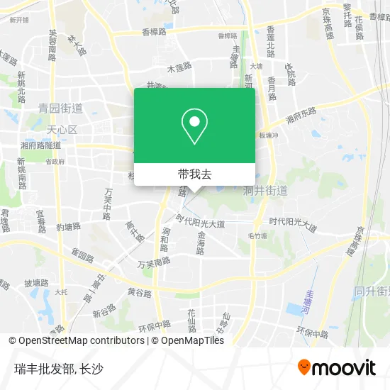 瑞丰批发部地图