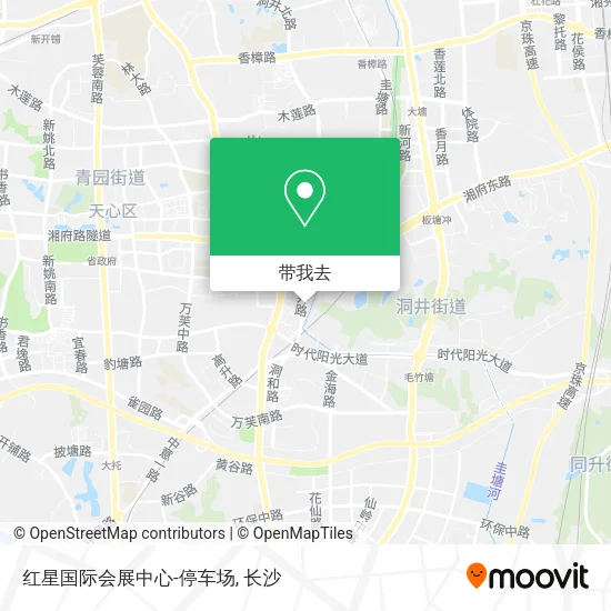 红星国际会展中心-停车场地图