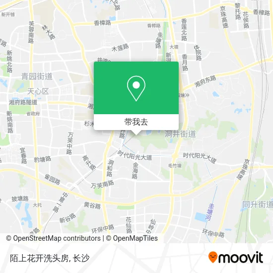 陌上花开洗头房地图