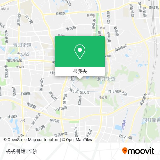 杨杨餐馆地图