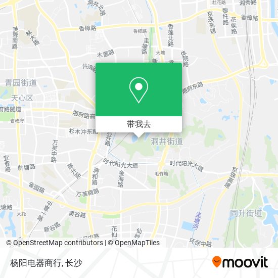 杨阳电器商行地图