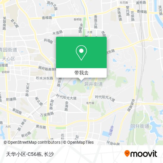 天华小区-C56栋地图