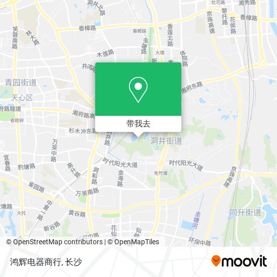 鸿辉电器商行地图