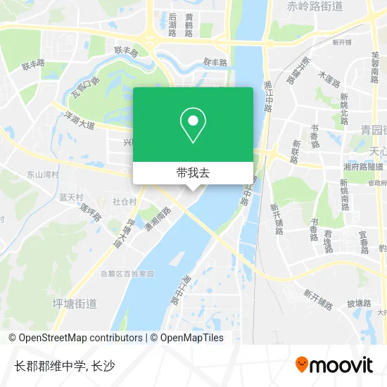 长郡郡维中学地图