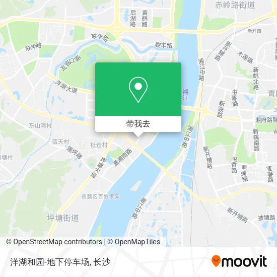 洋湖和园-地下停车场地图