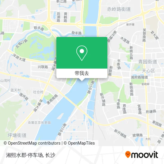 湘熙水郡-停车场地图