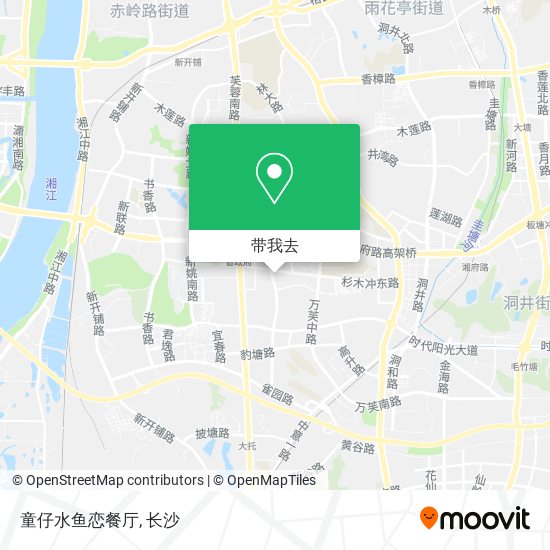 童仔水鱼恋餐厅地图