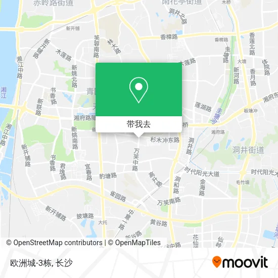 欧洲城-3栋地图
