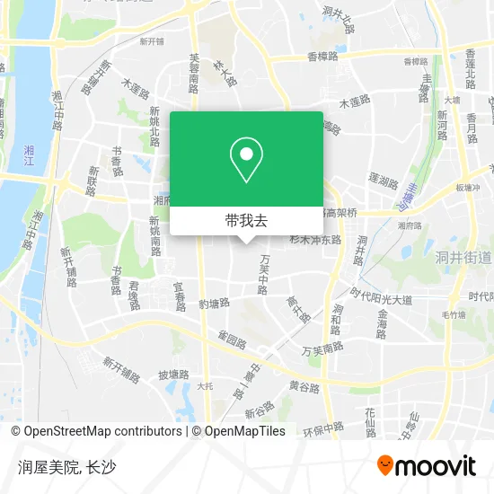 润屋美院地图
