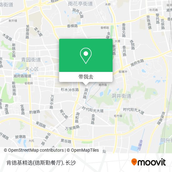 肯德基精选(德斯勤餐厅)地图