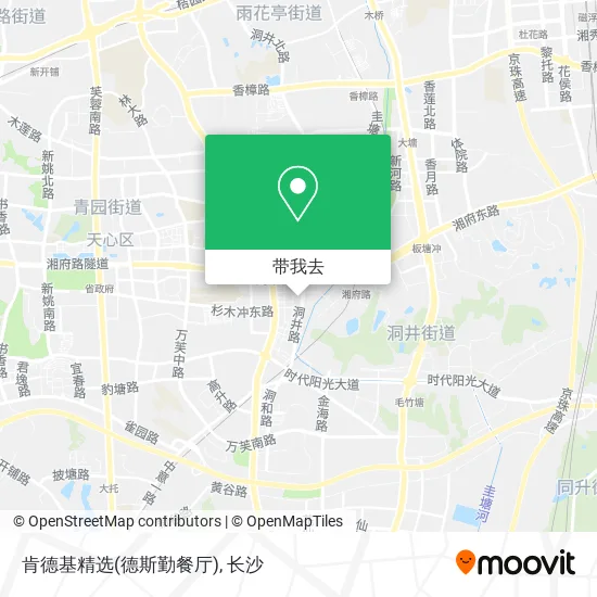 肯德基精选(德斯勤餐厅)地图