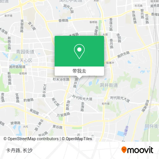 卡丹路地图