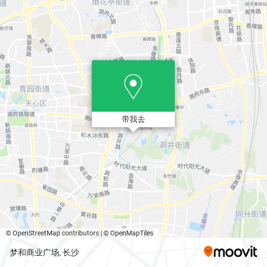 梦和商业广场地图