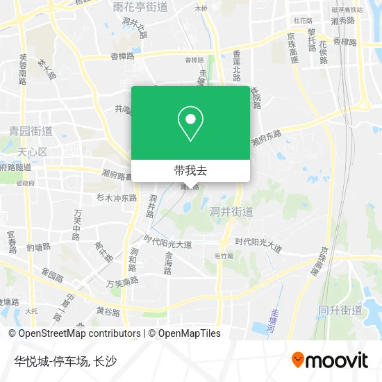 华悦城-停车场地图