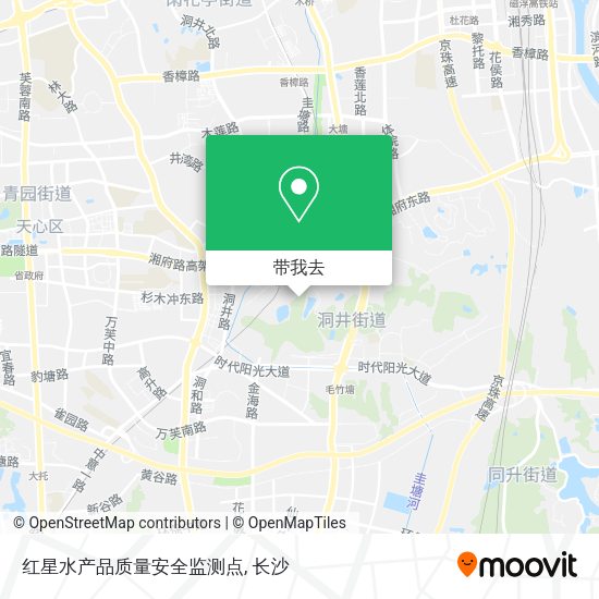 红星水产品质量安全监测点地图