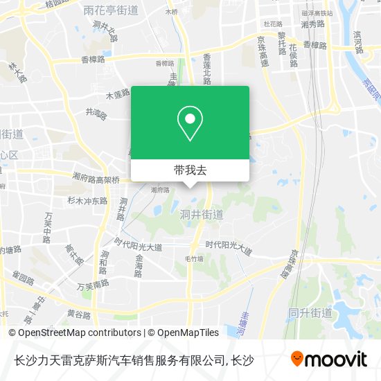 长沙力天雷克萨斯汽车销售服务有限公司地图