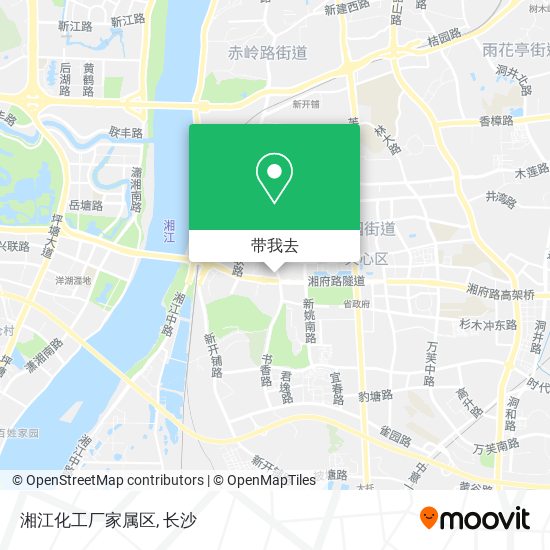 湘江化工厂家属区地图