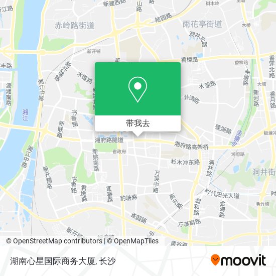 湖南心星国际商务大厦地图