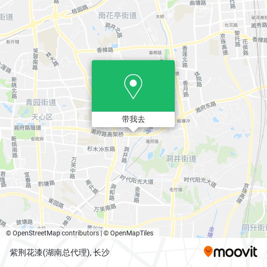 紫荆花漆(湖南总代理)地图