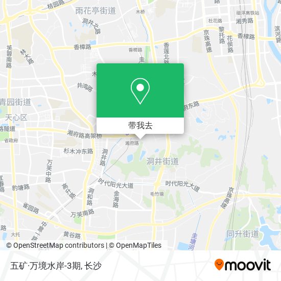 五矿·万境水岸-3期地图