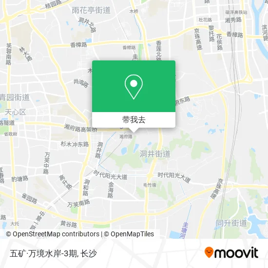 五矿·万境水岸-3期地图