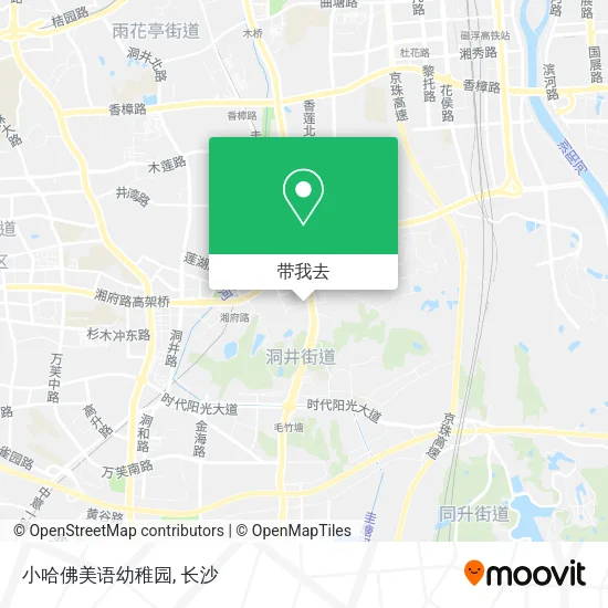 小哈佛美语幼稚园地图