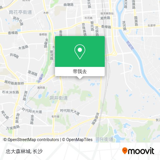 忠大森林城地图