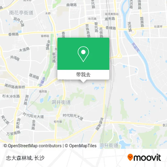 忠大森林城地图