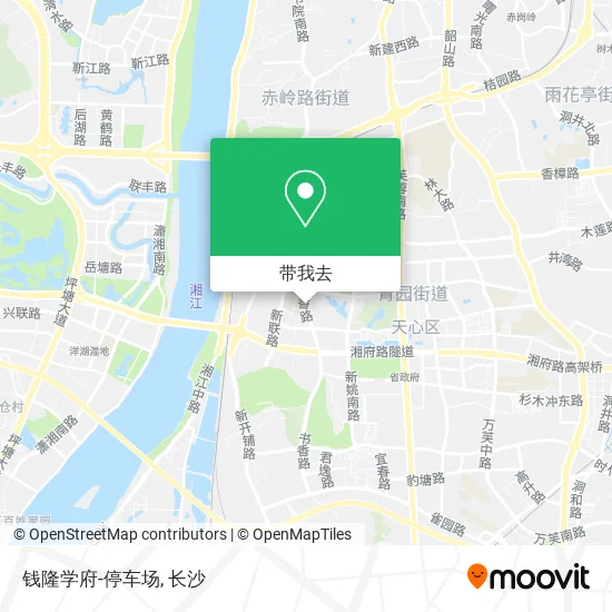 钱隆学府-停车场地图