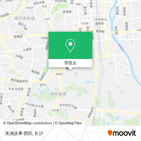 美洲故事-西区地图