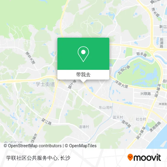 学联社区公共服务中心地图