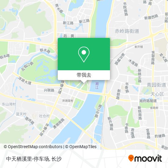 中天栖溪里-停车场地图