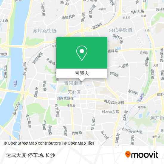 运成大厦-停车场地图