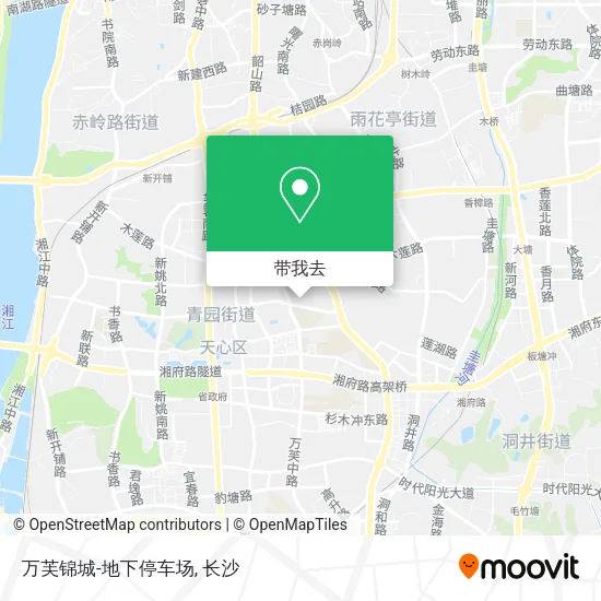 万芙锦城-地下停车场地图