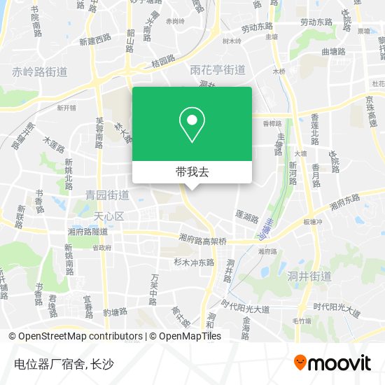 电位器厂宿舍地图