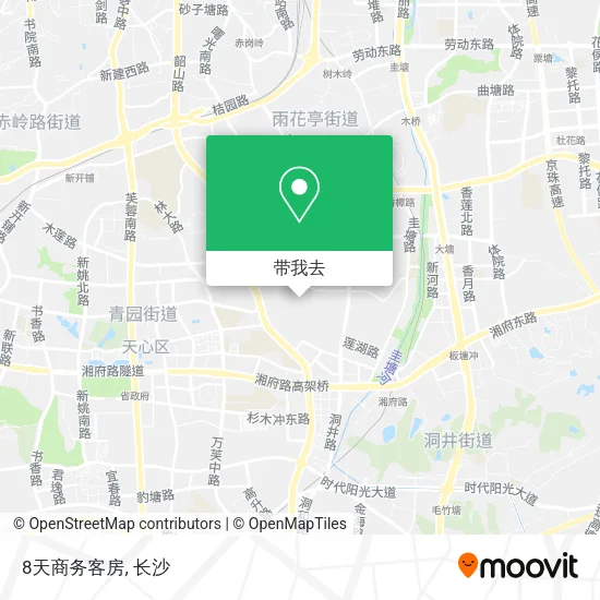 8天商务客房地图