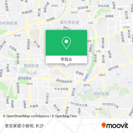 君安家庭小旅馆地图