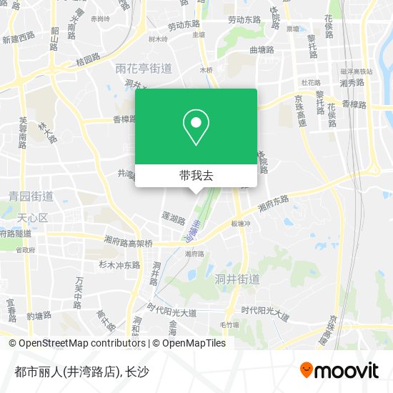 都市丽人(井湾路店)地图